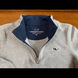 Vineyard Vines Boy Saltwater 1/4 Zip Sweatshirt